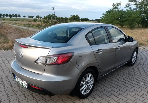 Mazda 3 cena 21500 przebieg: 173000, rok produkcji 2009 z Wschowa małe 379